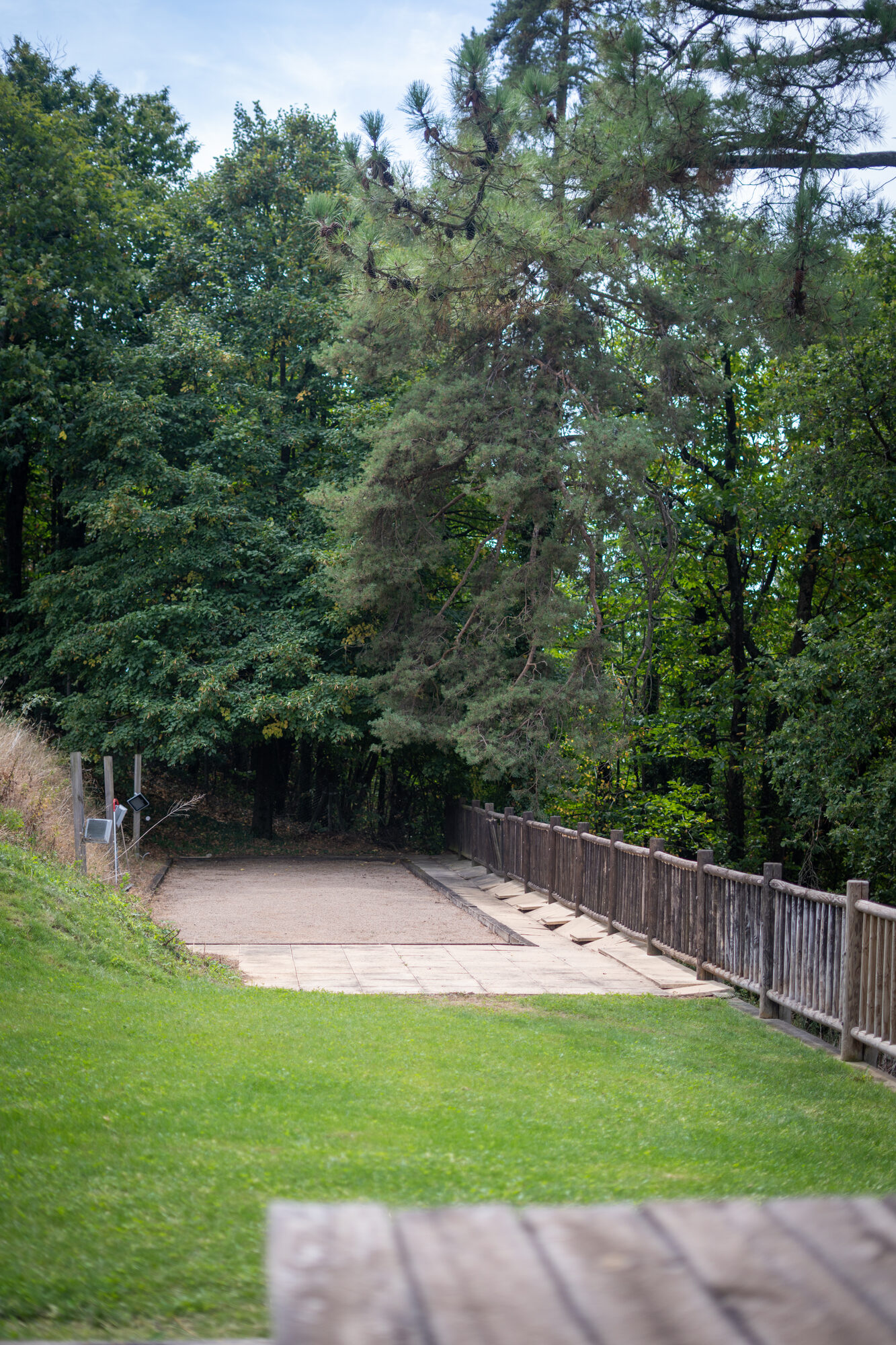 Terrain de pétanque